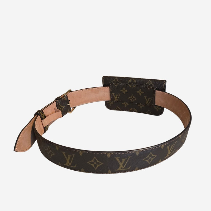 Monogram Canvas Ceinture Pochette Solo