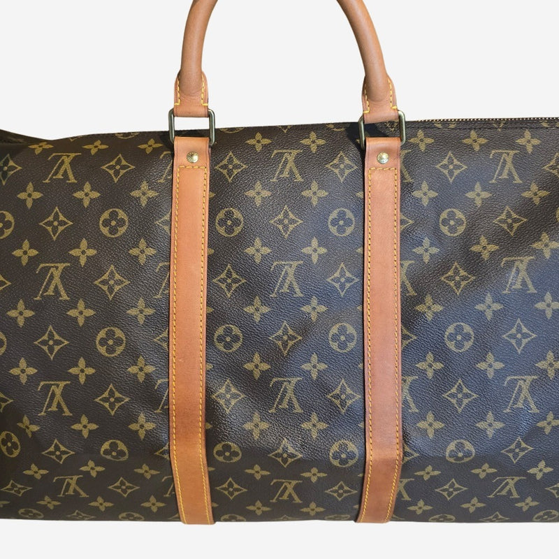 MONOGRAM CANVAS KEEPALL 55