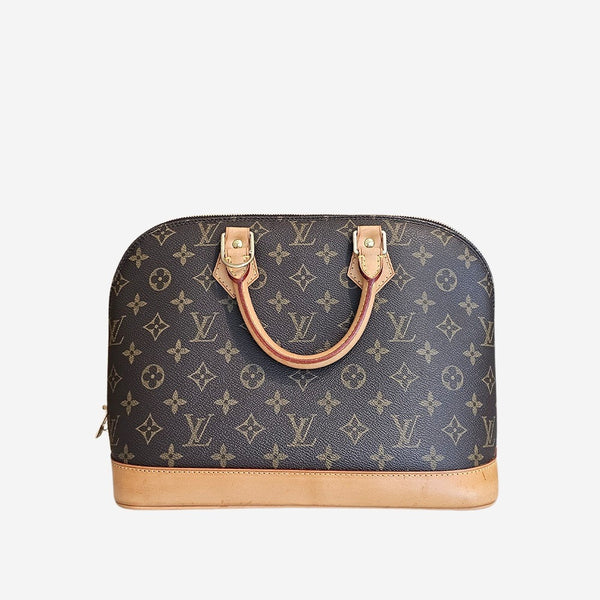 Monogram Canvas Alma PM