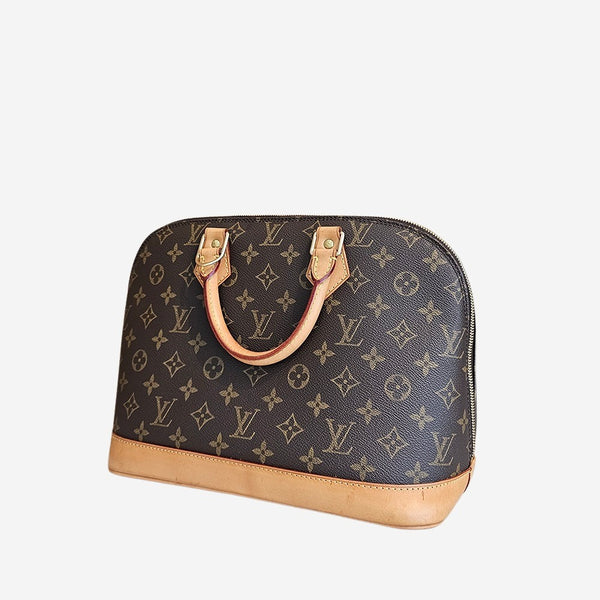 Monogram Canvas Alma PM