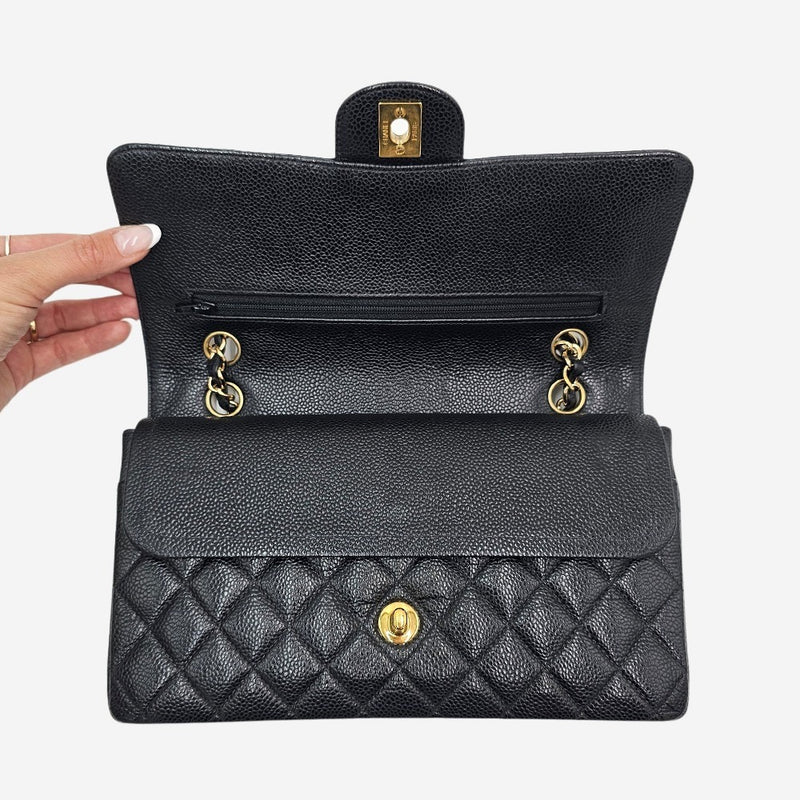 MEDIUM SORT CAVIAR CLASSIC DOUBLE FLAP