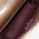Medium aged Caviar Single Flap