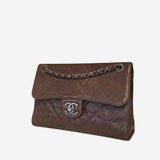Medium aged Caviar Single Flap