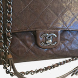 Medium aged Caviar Single Flap