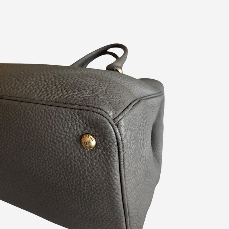 Vitello Daino Open Tote grå