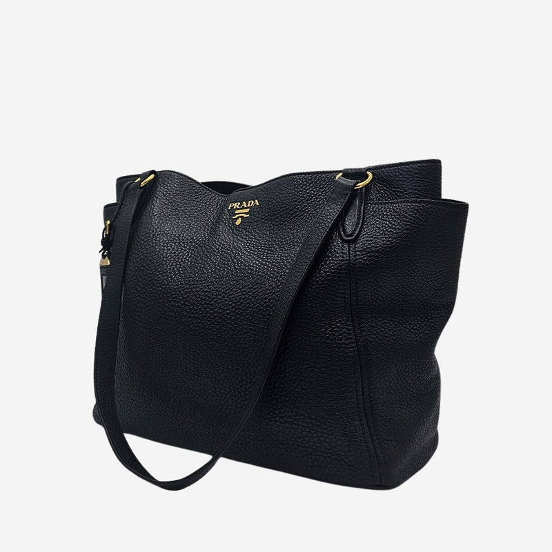 Vitello Daino Side pocket tote
