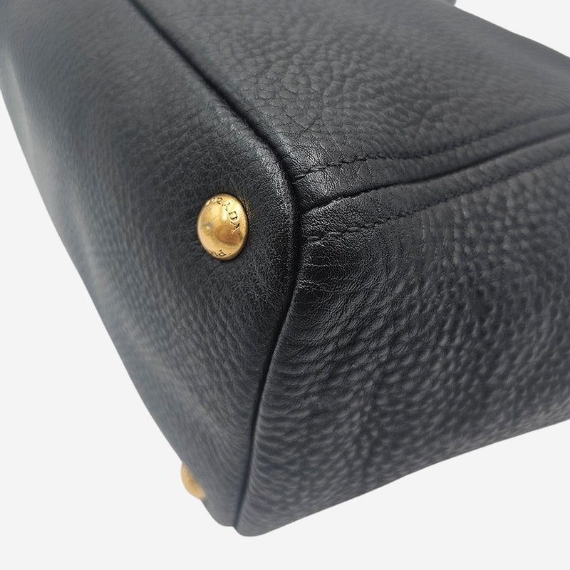 Vitello Daino Side pocket tote