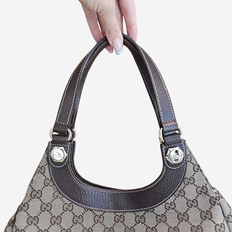 GG Canvas Hobo
