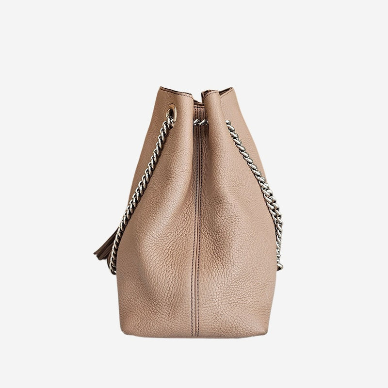 Beige soho tote