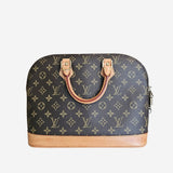 Monogram Canvas Alma PM