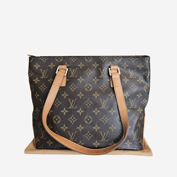 Monogram canvas Cabas Piano