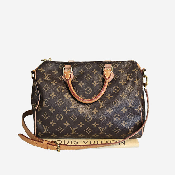 MONOGRAM CANVAS SPEEDY 30 BANDOULIERE