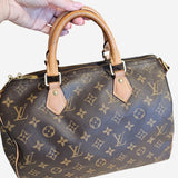 MONOGRAM CANVAS SPEEDY 30 BANDOULIERE