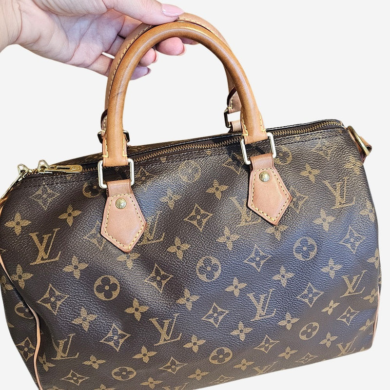 MONOGRAM CANVAS SPEEDY 30 BANDOULIERE