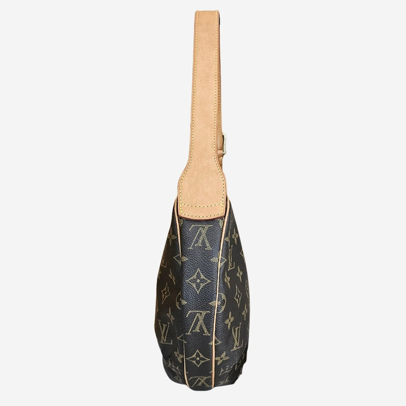 MONOGRAM CANVAS CROISSANT MM