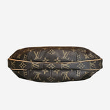 MONOGRAM CANVAS CROISSANT MM