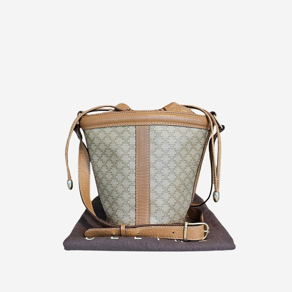 Macadam round Bucket Bag