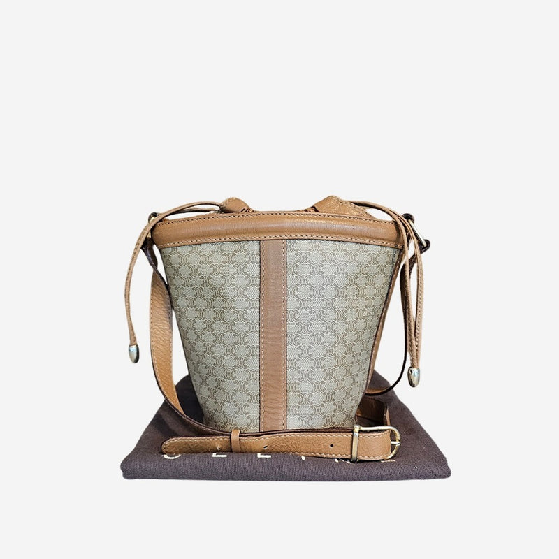 Macadam round Bucket Bag