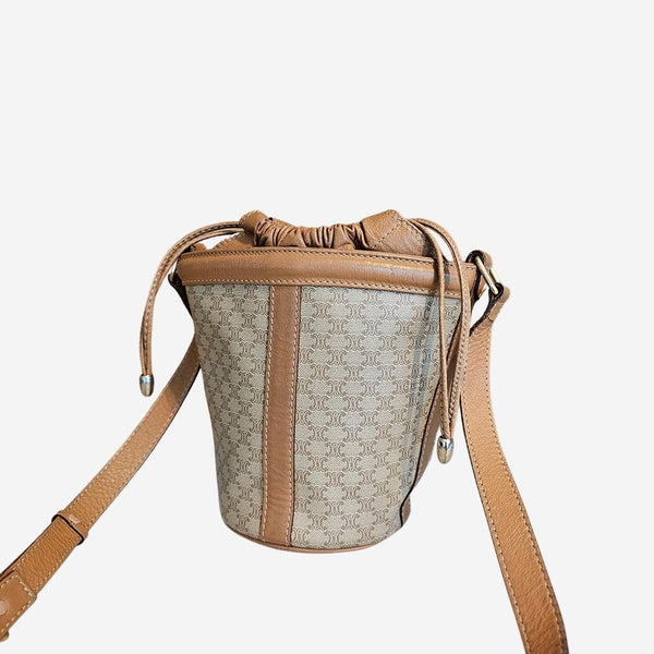Macadam round Bucket Bag