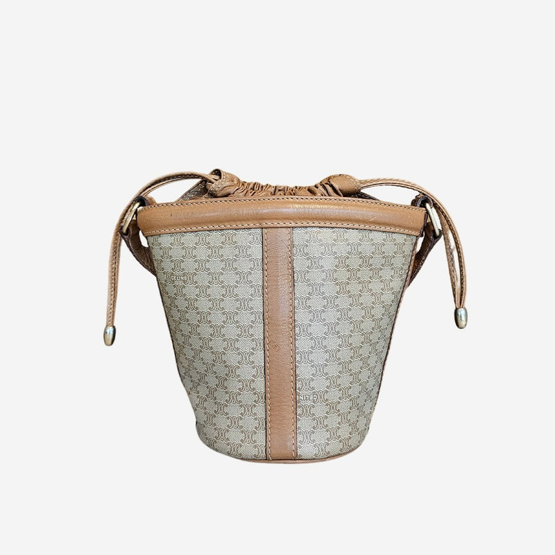 Macadam round Bucket Bag