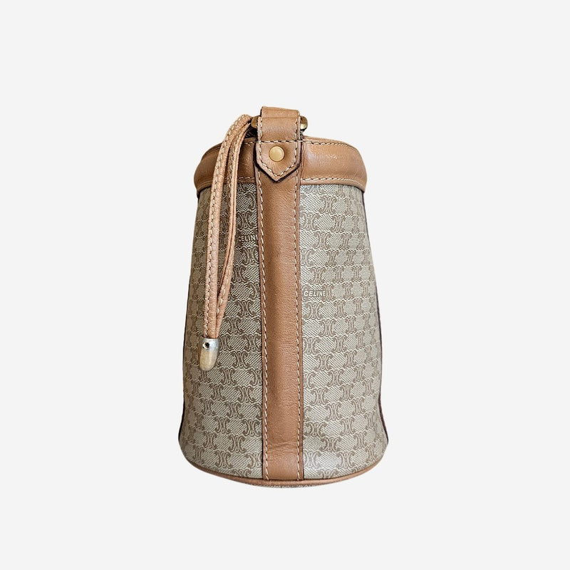 Macadam round Bucket Bag