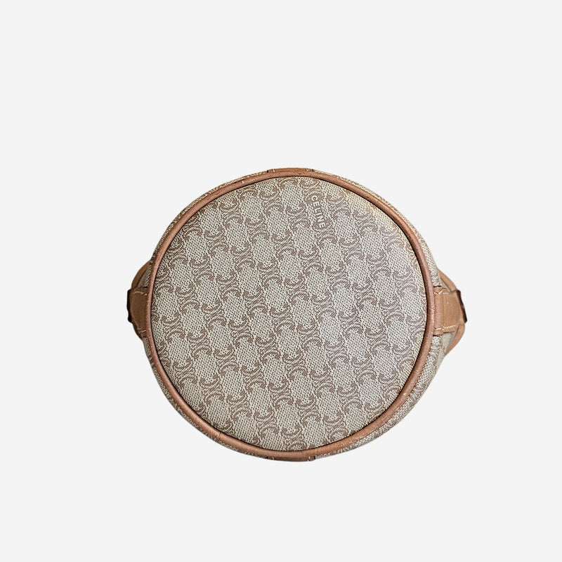 Macadam round Bucket Bag