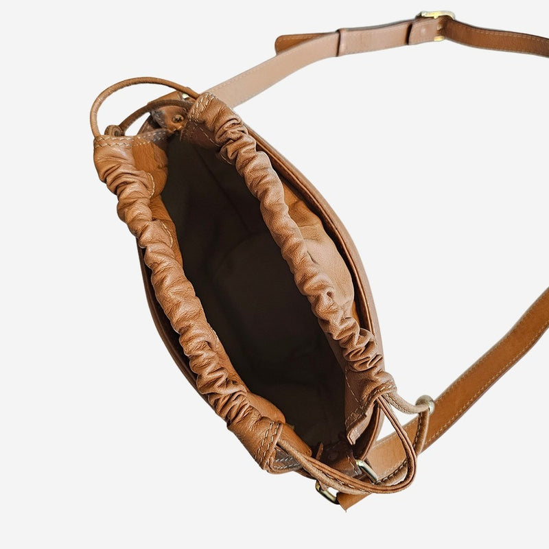 Macadam round Bucket Bag