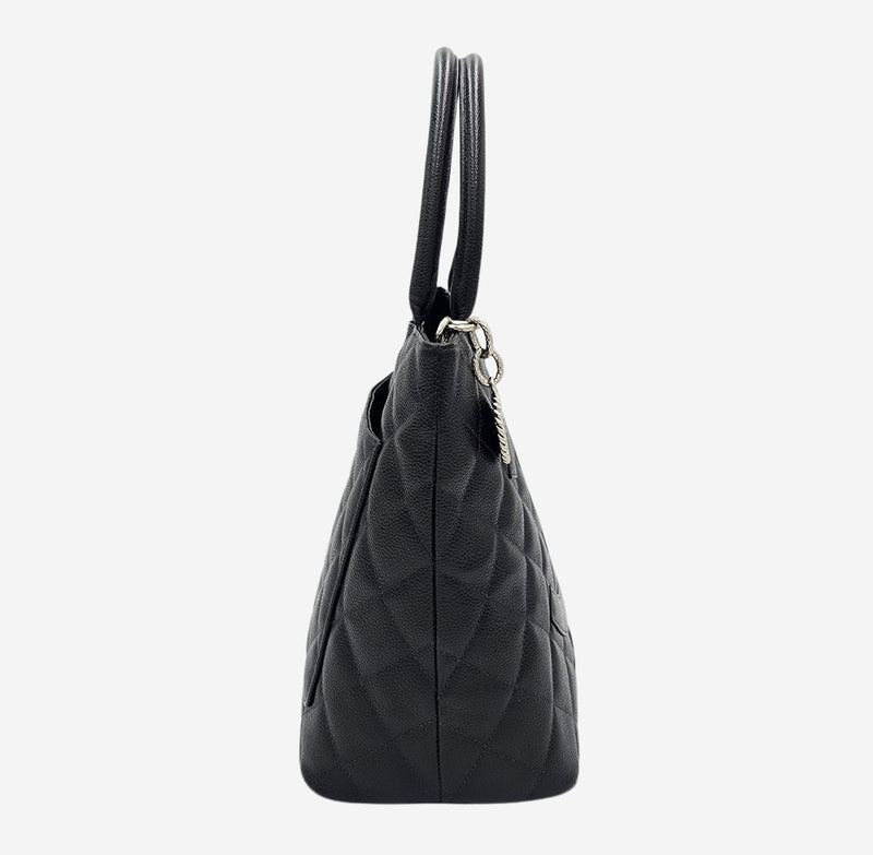 Medallion caviar tote