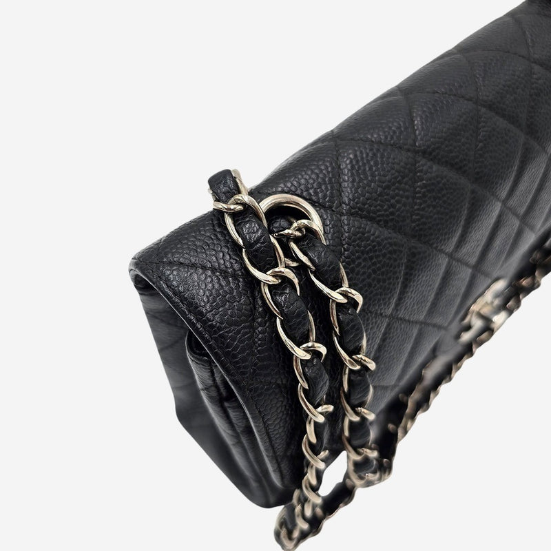 CAVIAR SMALL CLASSIC DOUBLE FLAP