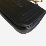 Sort Vintage mini CC flap