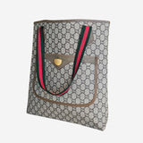 DIAMANTE GG PLUS CANVAS TOTE