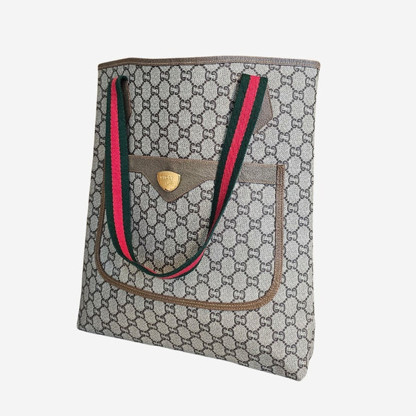 DIAMANTE GG PLUS CANVAS TOTE
