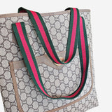 DIAMANTE GG PLUS CANVAS TOTE