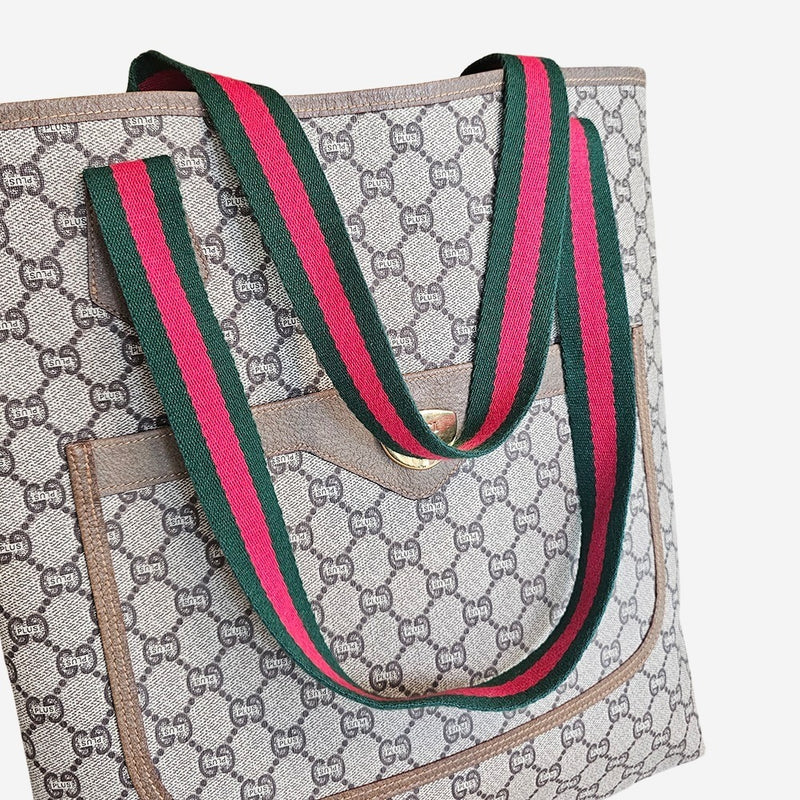 DIAMANTE GG PLUS CANVAS TOTE