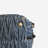 Denim 2-way handbag