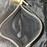Denim 2-way handbag