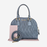 Grå Matelassé Nappa 2-way handbag