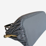 Grå Matelassé Nappa 2-way handbag