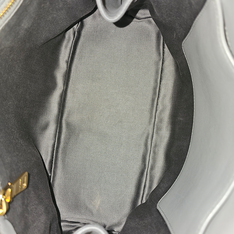 Grå Matelassé Nappa 2-way handbag