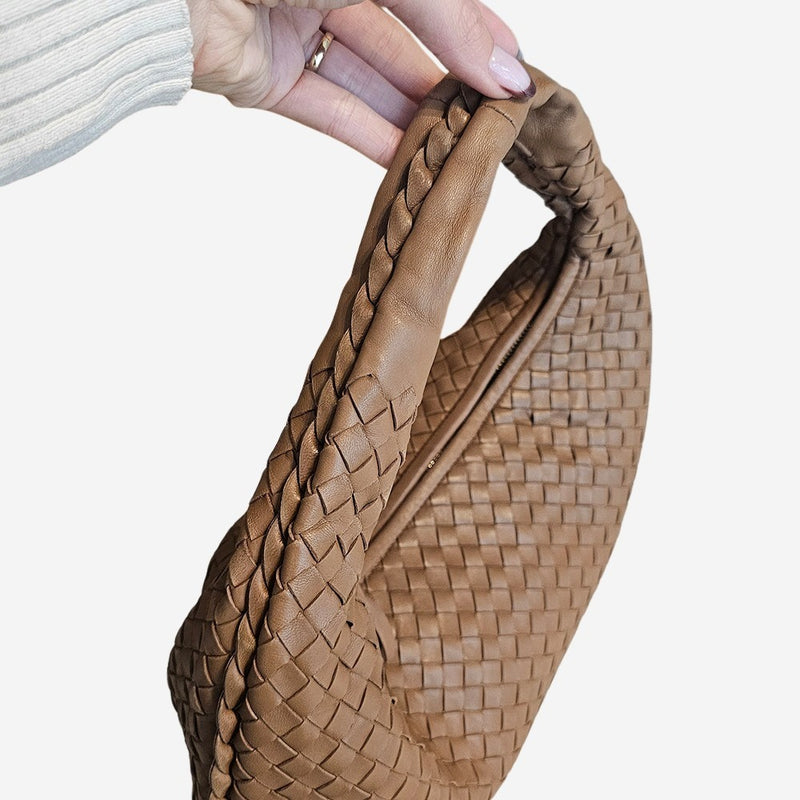 Medium Brun Classic Veneta Hobo