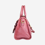 Gammel rosa Satchel Vitello 2-way