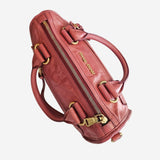 Gammel rosa Satchel Vitello 2-way