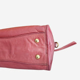 Gammel rosa Satchel Vitello 2-way