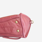 Gammel rosa Satchel Vitello 2-way