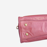 Gammel rosa Satchel Vitello 2-way