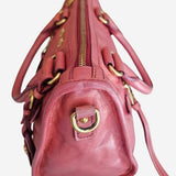 Gammel rosa Satchel Vitello 2-way