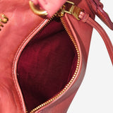 Gammel rosa Satchel Vitello 2-way