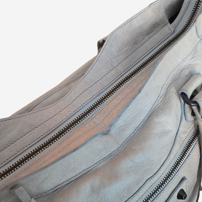 LYS MINTGRØN CITY BAG