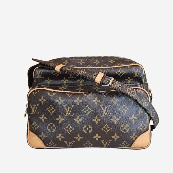 MONOGRAM CANVAS NILE MM