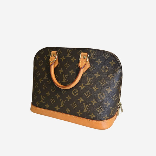 Monogram Canvas Alma PM